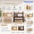 Bàn Học + Bàn Làm Việc 1m Giá Sách Cao Đục Lỗ